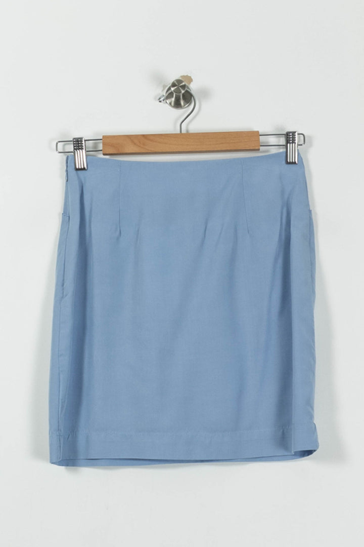 Jupe Droite Bleue - Taille S/36 de la marque Grace & Mila | PARAD87821 - Vendu par Paradigme - Image 4
