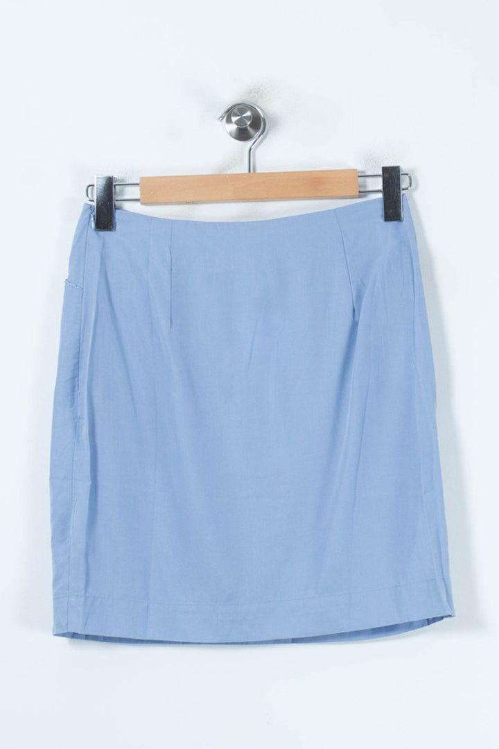 Jupe Courte Bleue - Taille M/38 de la marque Grace & Mila | PARAD87823 - Vendu par Paradigme - Image 4