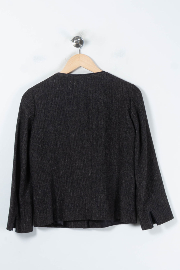 Veste Noire - Taille M/38 de la marque Caroll | PARAD87832 - Vendu par Paradigme - Image 4