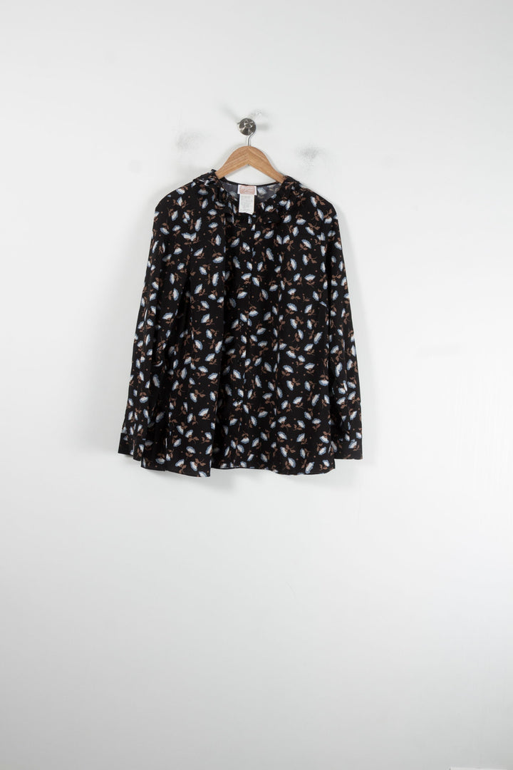 Chemise Noire et Bleue - Taille XL/42 de la marque Marina Rinaldi | PARAD87838 - Vendu par Paradigme - Image 2