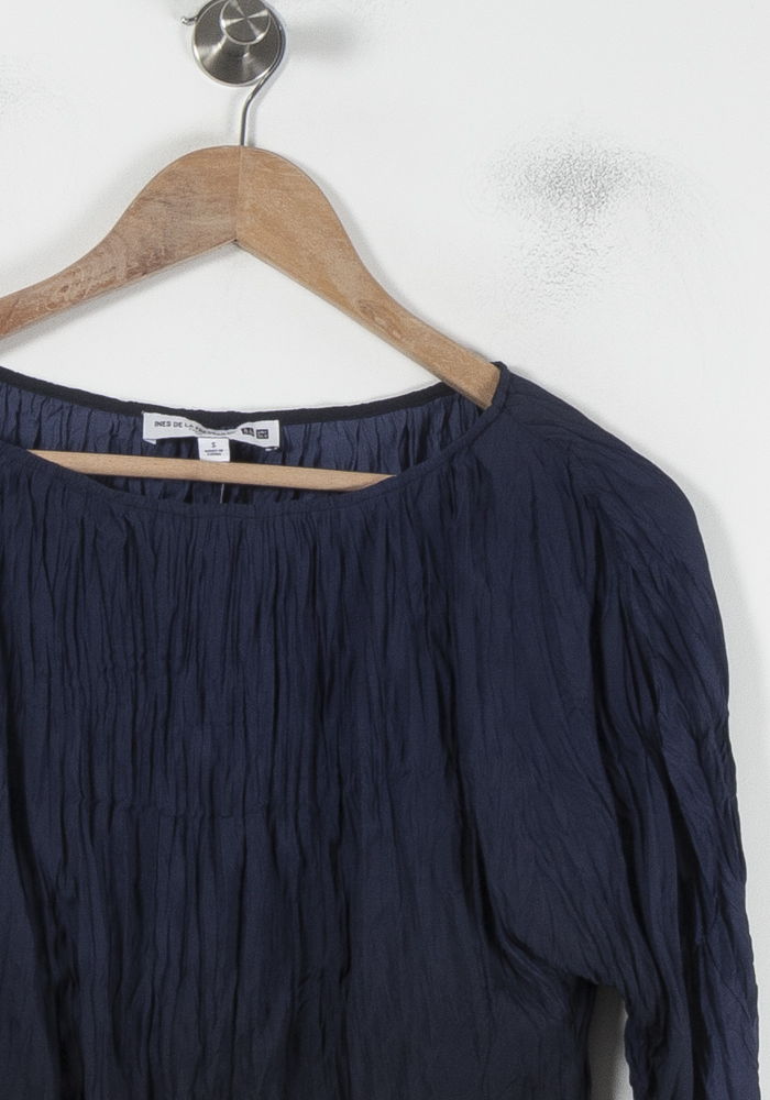 Blouse Bleue - Taille S/36 de la marque Ines de la Fressange Paris | PARAD87841 - Vendu par Paradigme - Image 3
