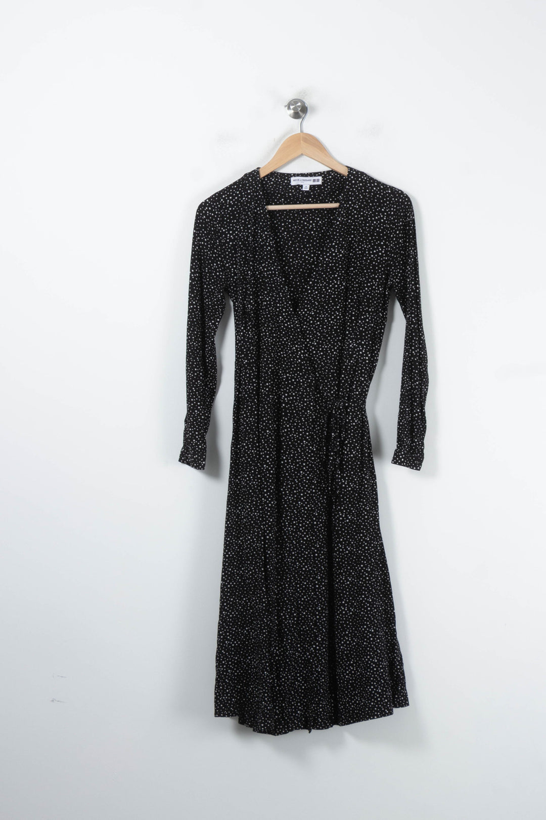 Robe Longue Noire à Pois Blancs - Taille XS/34 de la marque Ines de la Fressange Paris | PARAD87842 - Vendu par Paradigme - Image 2