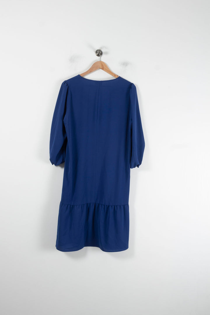Robe Midi Bleue - Taille XL/42 de la marque Marina Rinaldi | PARAD87843 - Vendu par Paradigme - Image 4