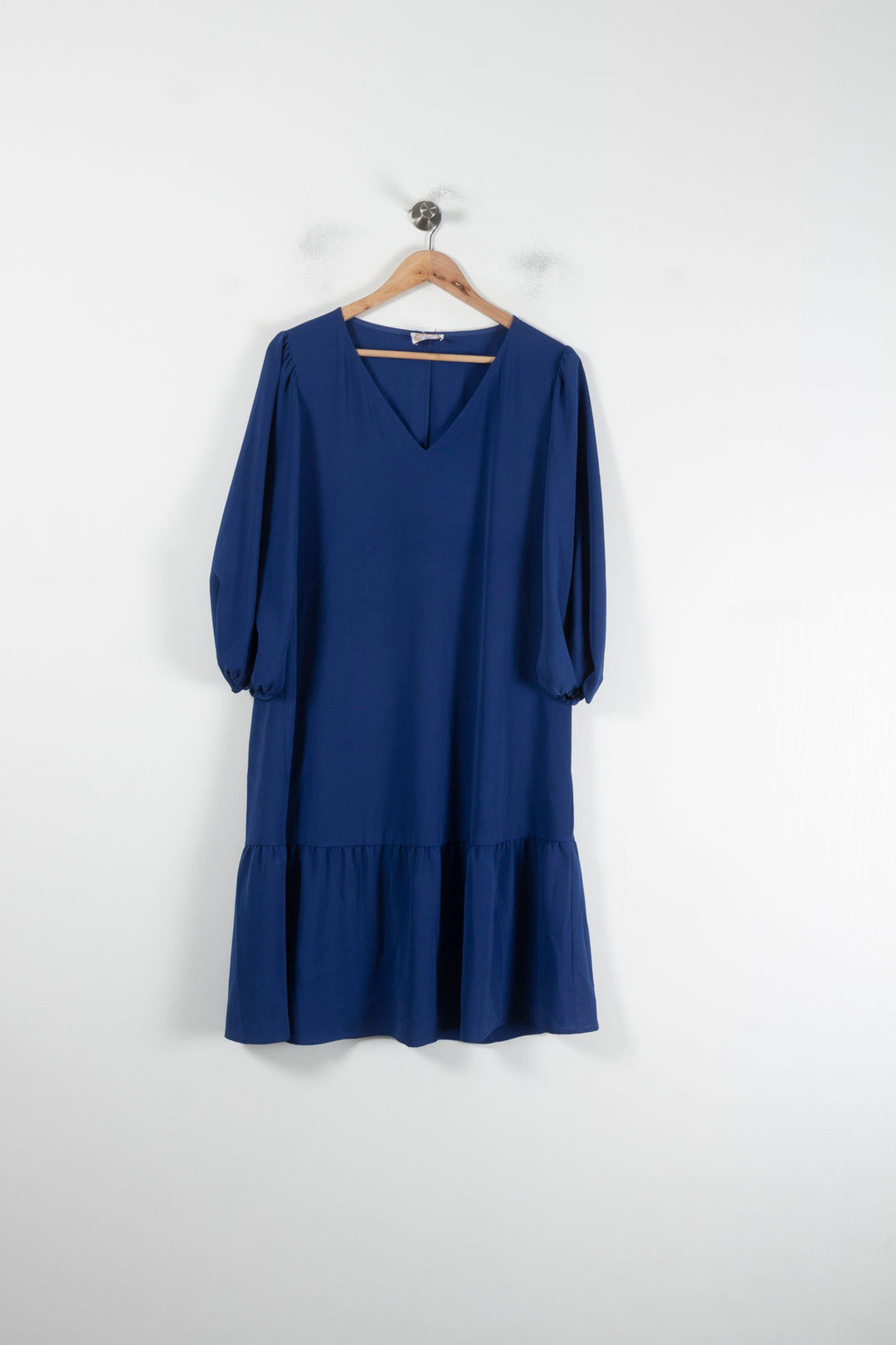 Robe Midi Bleue - Taille XL/42 de la marque Marina Rinaldi | PARAD87843 - Vendu par Paradigme - Image 2
