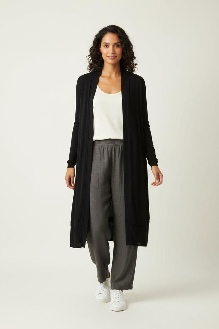 Cardigan Noir - Taille XXL/44 de la marque Marina Rinaldi | PARAD87844 - Vendu par Paradigme - Image 1