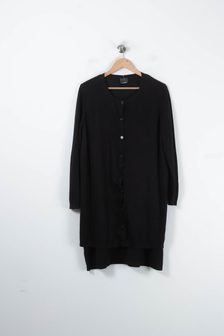 Cardigan Noir - Taille XXL/44 de la marque Marina Rinaldi | PARAD87844 - Vendu par Paradigme - Image 2