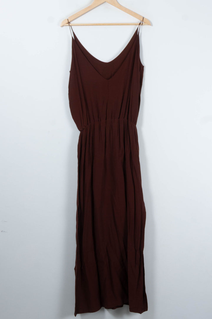 Robe Longue Marron - Taille S/36 de la marque Karma Koma | PARAD87848 - Vendu par Paradigme - Image 4