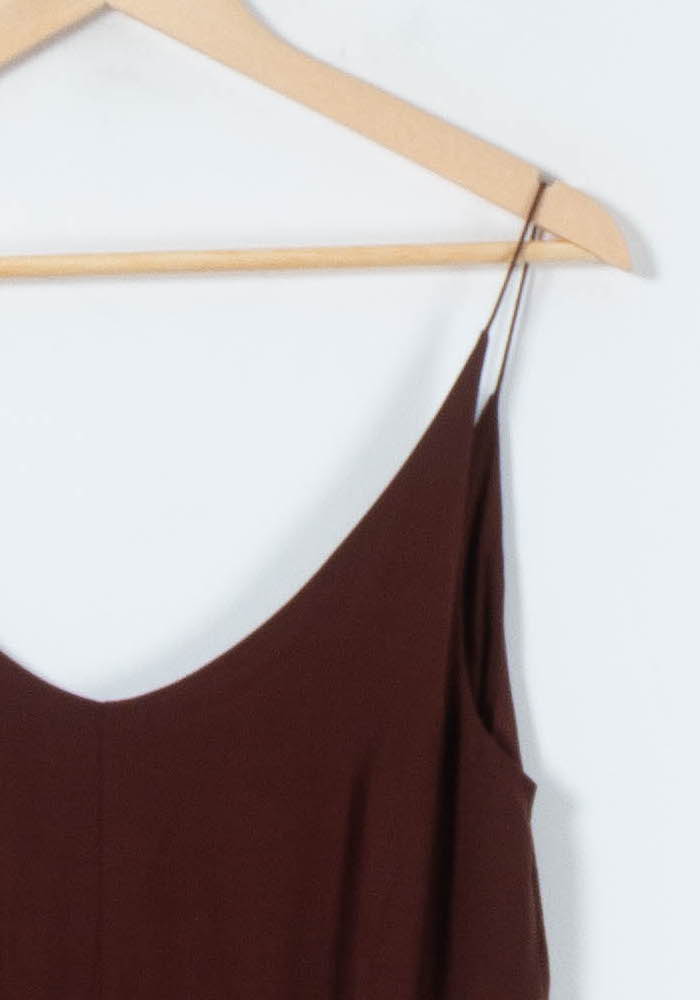 Robe Longue Marron - Taille S/36 de la marque Karma Koma | PARAD87848 - Vendu par Paradigme - Image 3