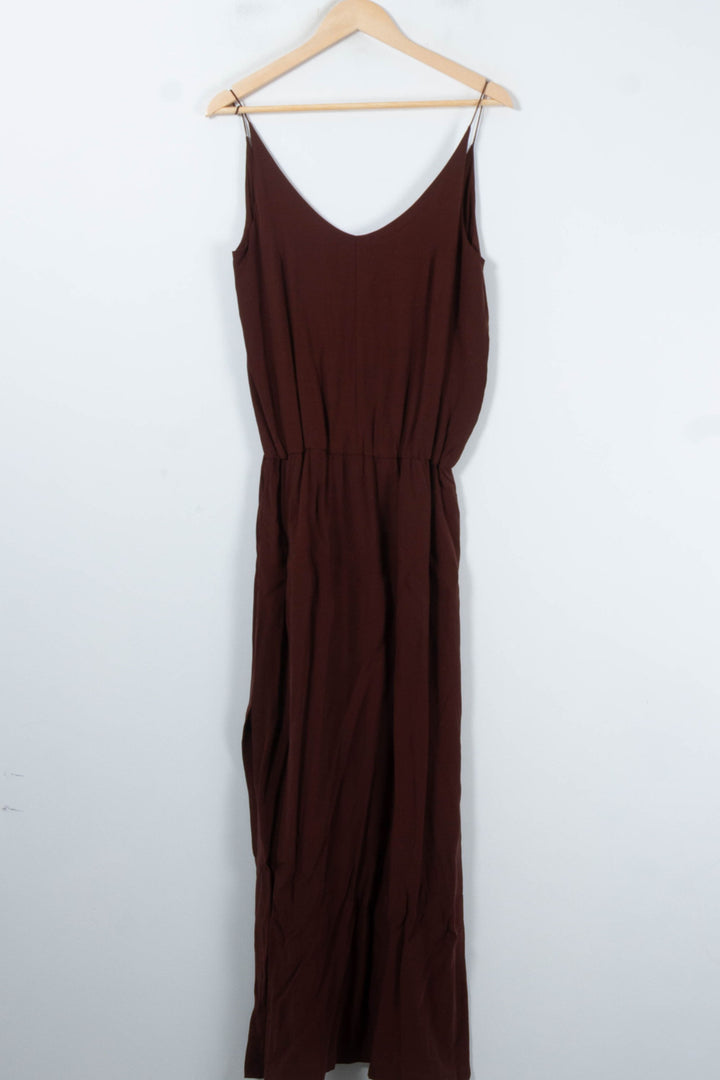 Robe Longue Marron - Taille S/36 de la marque Karma Koma | PARAD87848 - Vendu par Paradigme - Image 2