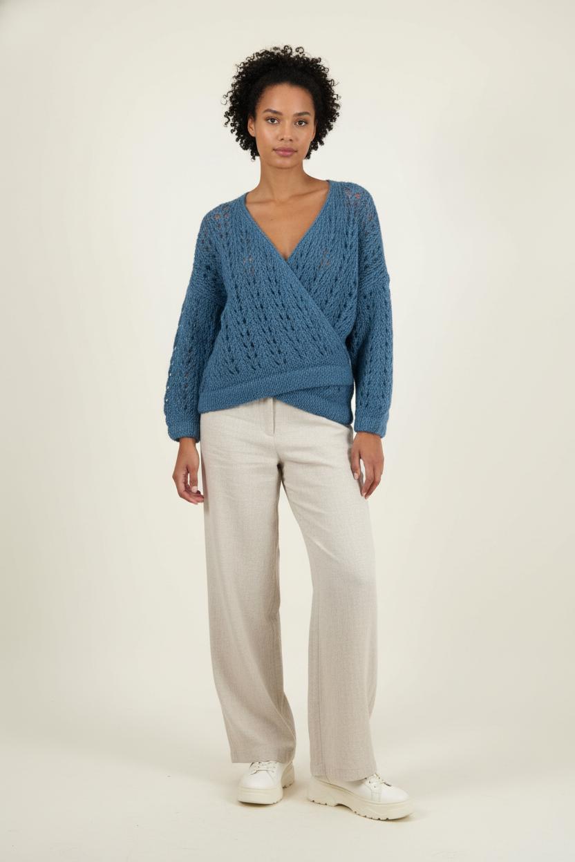 Cardigan Bleu - Taille T.U. de la marque Karma Koma | PARAD87850 - Vendu par Paradigme - Image 1