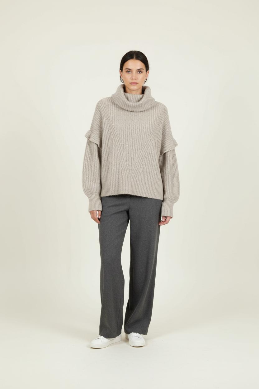 Pull Gris - Taille L/40 de la marque Karma Koma | PARAD87852 - Vendu par Paradigme - Image 1