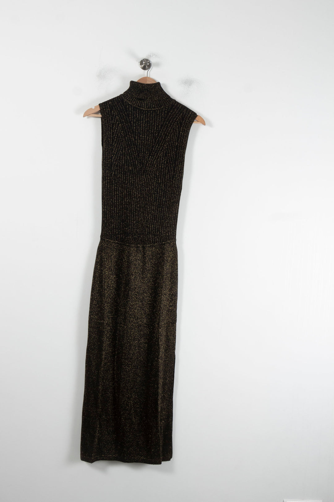 Robe Longue Noire et Dorée - Taille M/38 de la marque Karma Koma | PARAD87853 - Vendu par Paradigme - Image 2