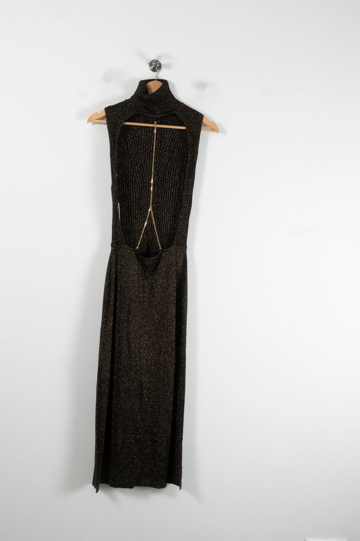 Robe Longue Noire - Taille S/36 de la marque Karma Koma | PARAD87856 - Vendu par Paradigme - Image 4