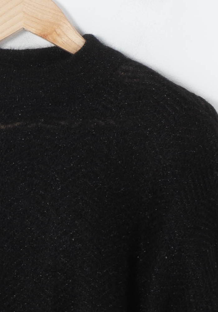 Robe Pull Noire - Taille S/36 de la marque Karma Koma | PARAD87868 - Vendu par Paradigme - Image 3