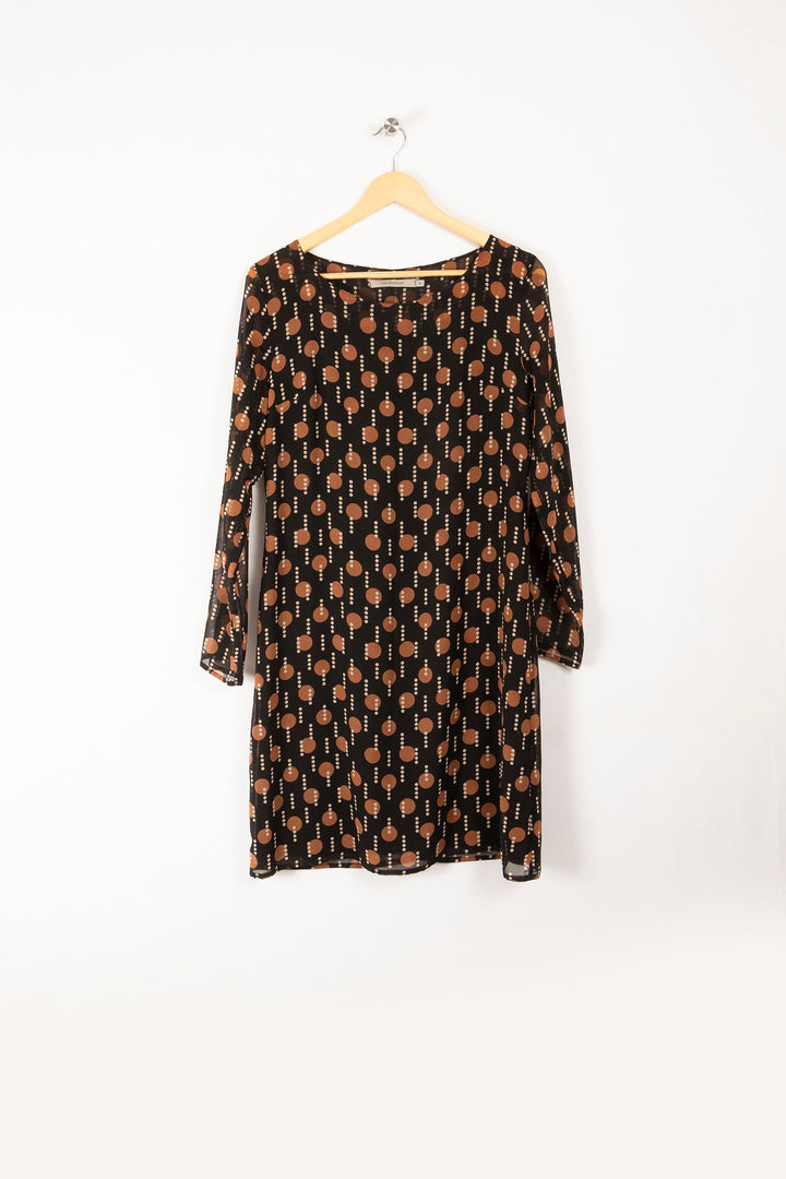 Kleid mit Pastille-Print – M/38