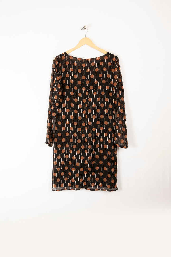 Kleid mit Pastille-Print – M/38