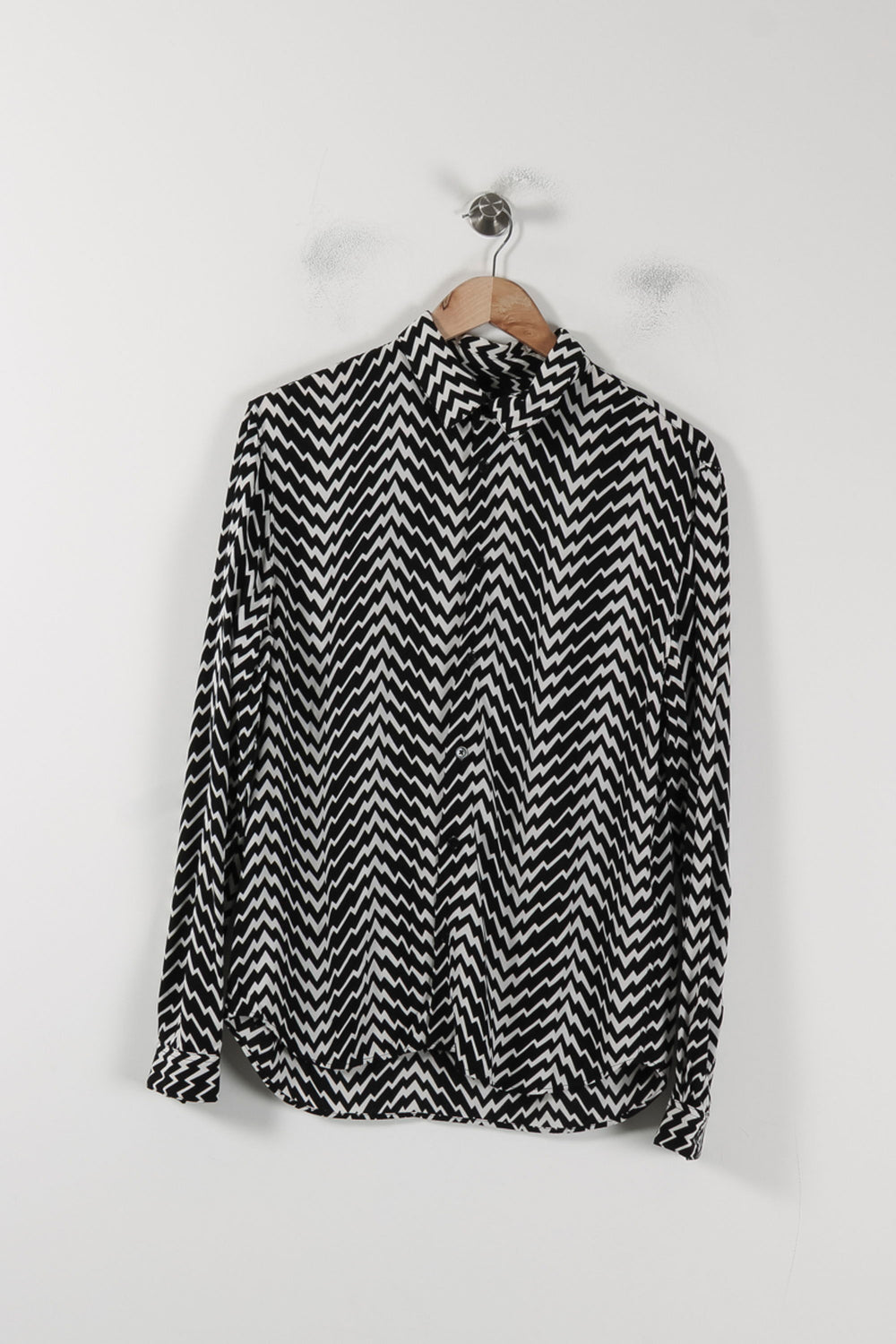 Chemise Noire et Blanche - Taille S/36 de la marque The Kooples | PARAD87875 - Vendu par Paradigme - Image 2