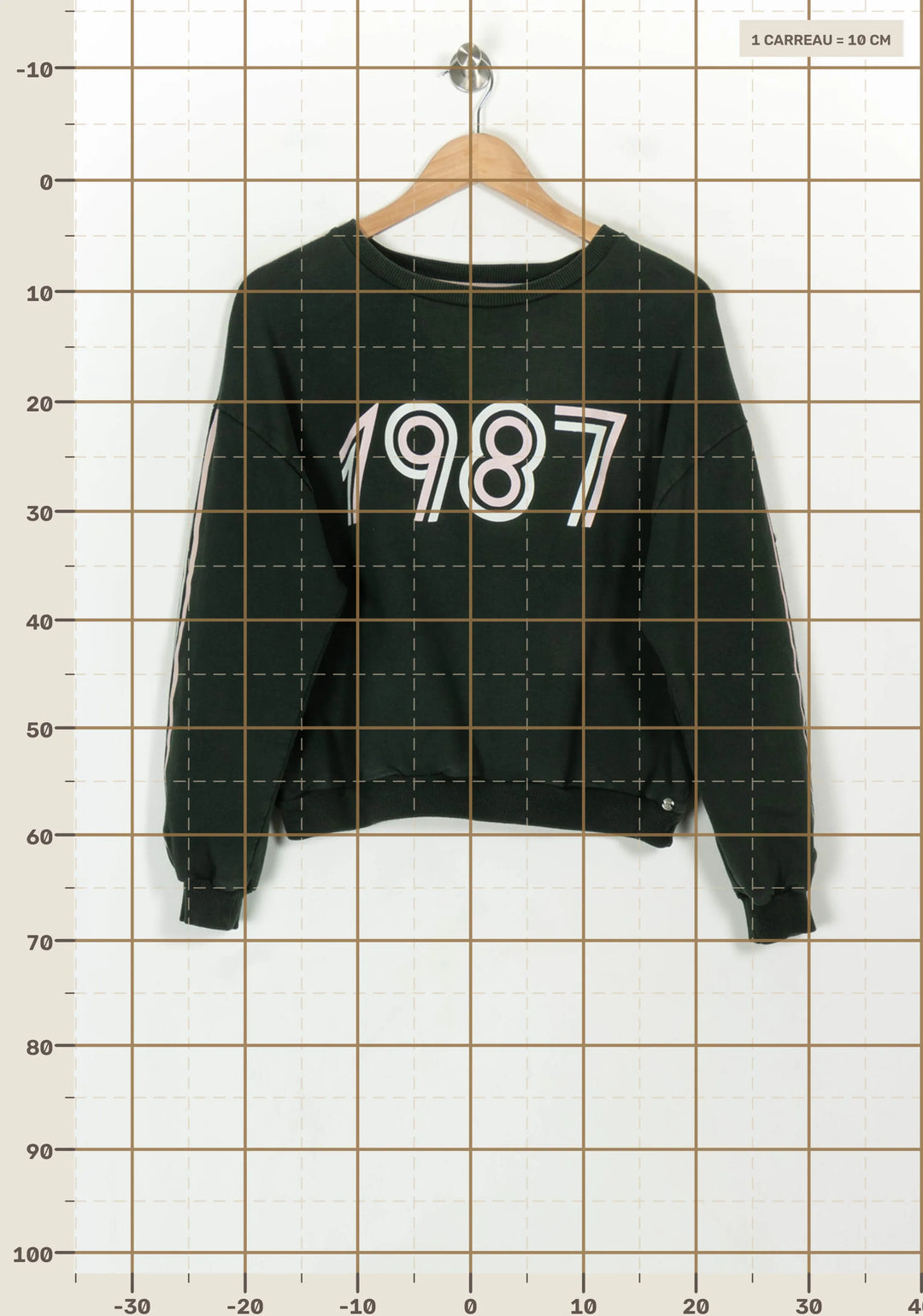 Sweat Vert - Taille M/38 de la marque IKKS | PARAD87881 - Vendu par Paradigme - Image 4