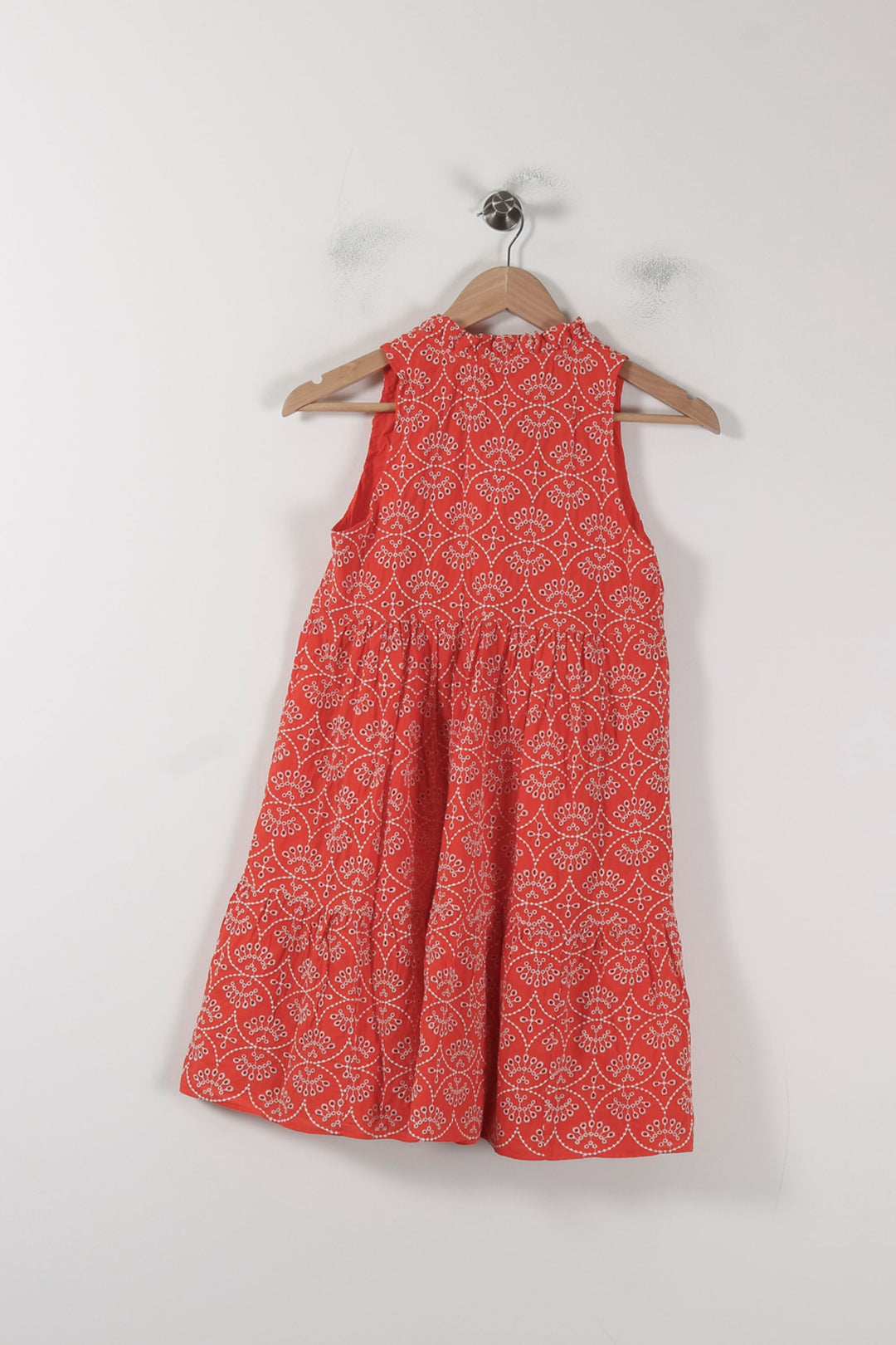 Robe Évasée Orange et Blanche - Taille XS/34 de la marque Sézane | PARAD87897 - Vendu par Paradigme - Image 4