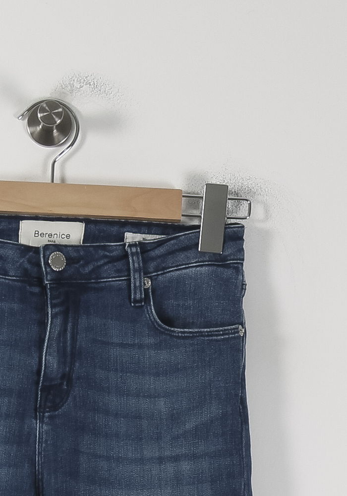Jean Droit Bleu - Taille S/36 de la marque Bérénice | PARAD87901 - Vendu par Paradigme - Image 3