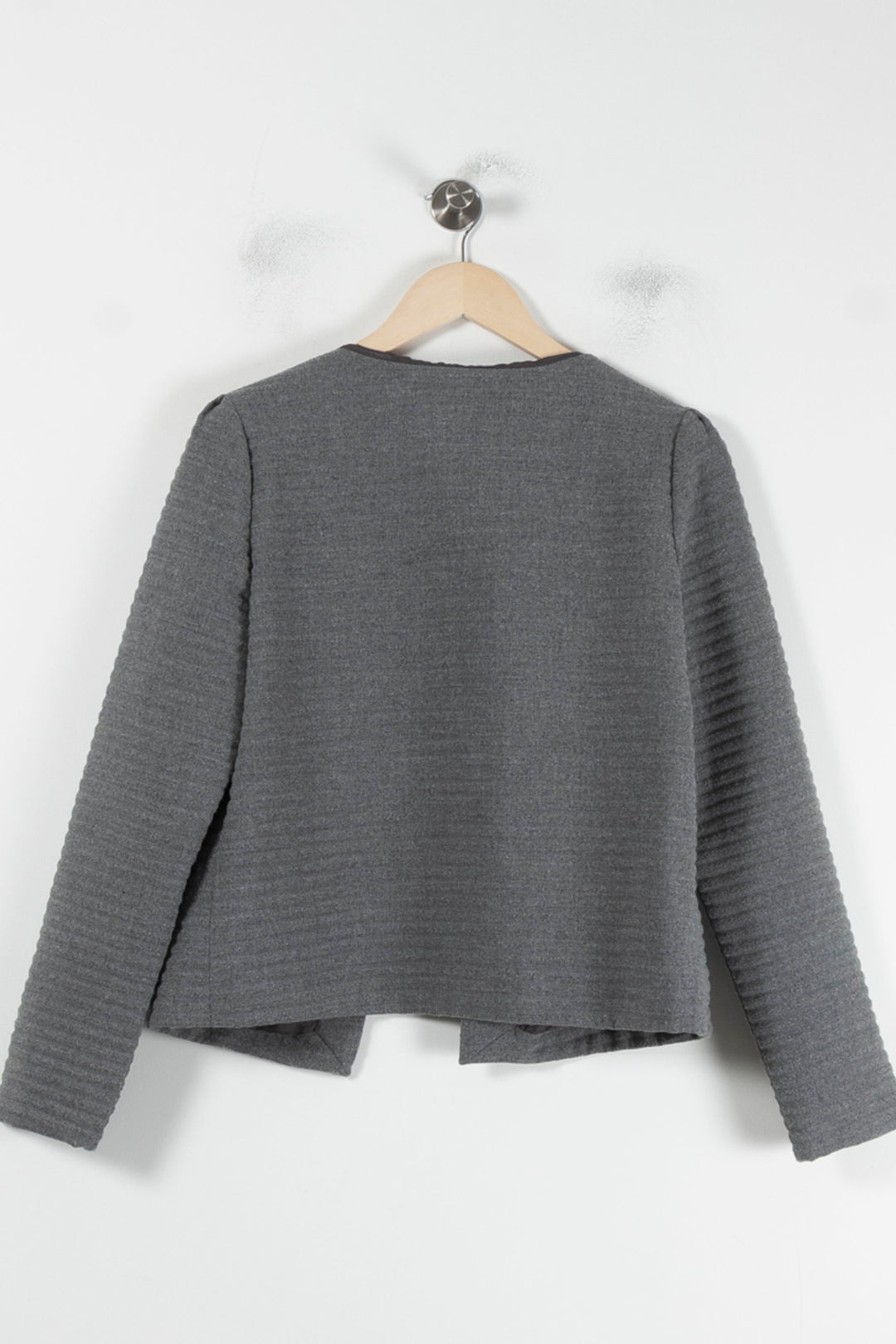 Veste Cintrée Grise - Taille M/38 de la marque Maison 123 | PARAD87921 - Vendu par Paradigme - Image 4