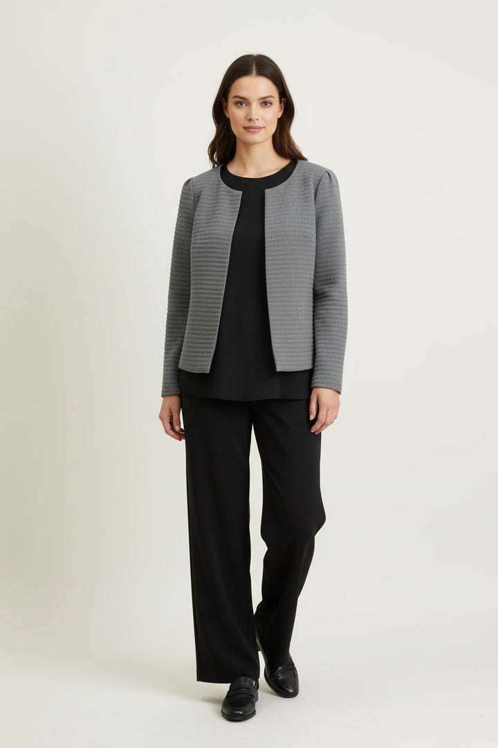 Veste Cintrée Grise - Taille M/38 de la marque Maison 123 | PARAD87921 - Vendu par Paradigme - Image 1