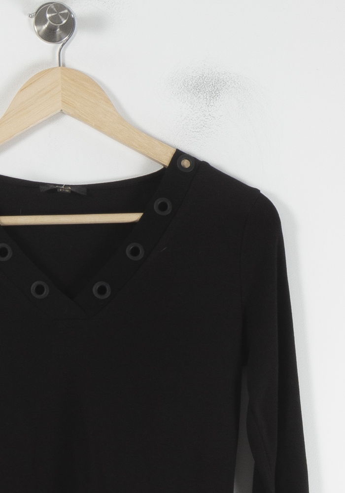 Tee-shirt Noir - Taille S/36 de la marque Maison 123 | PARAD87932 - Vendu par Paradigme - Image 3