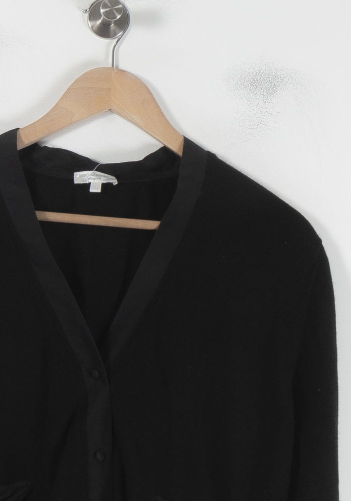 Cardigan Noir - Taille L/40 de la marque Eric Bompard | PARAD87937 - Vendu par Paradigme - Image 3