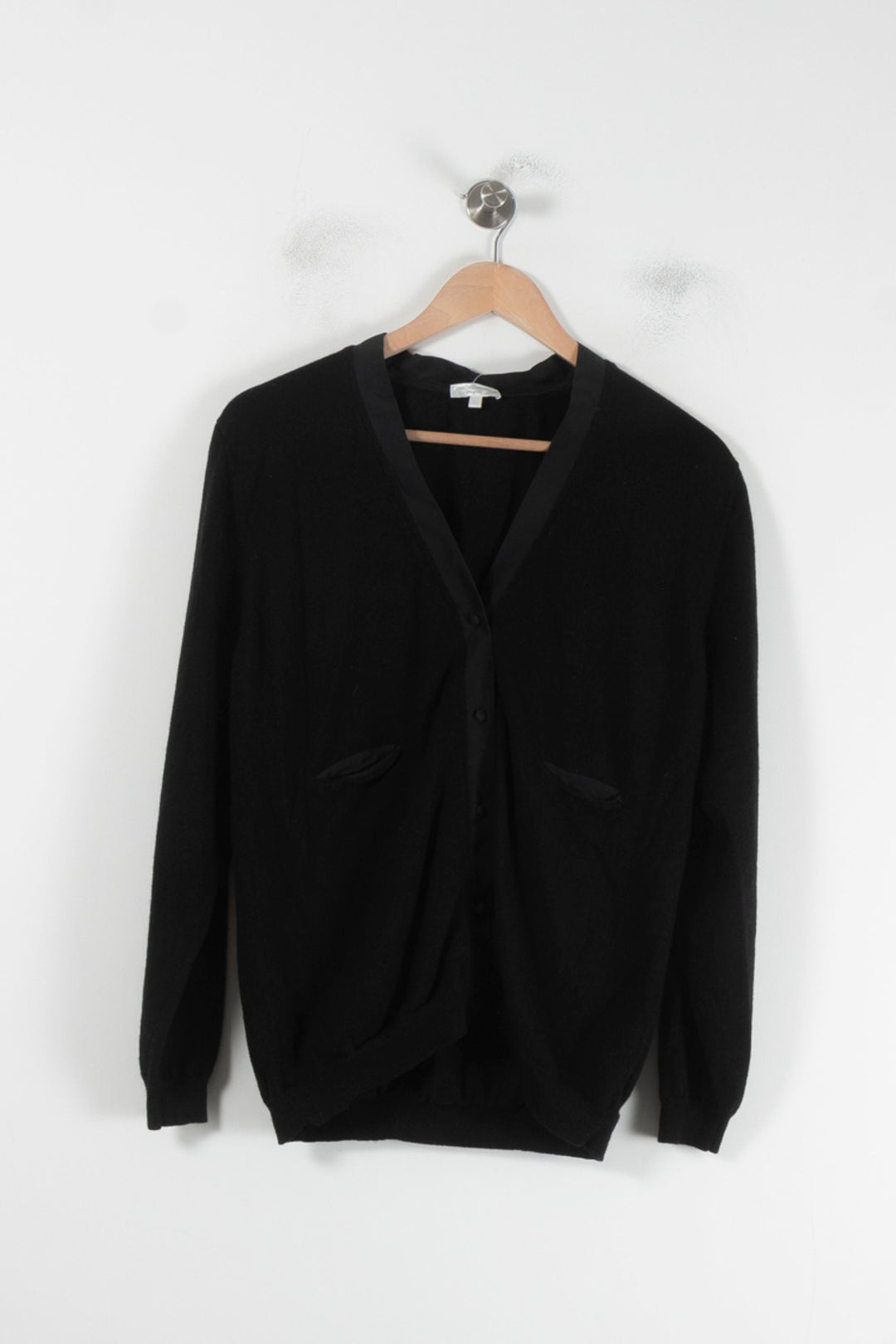 Cardigan Noir - Taille L/40 de la marque Eric Bompard | PARAD87937 - Vendu par Paradigme - Image 2