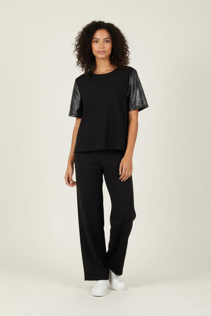 T-shirt Noir - Taille M/38 de la marque Bimba y Lola | PARAD87947 - Vendu par Paradigme - Image 1