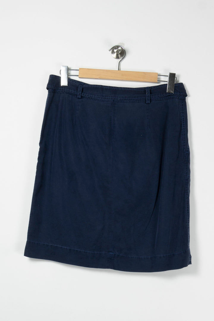Jupe Droite Bleue - Taille L/40 de la marque Maison 123 | PARAD87958 - Vendu par Paradigme - Image 4
