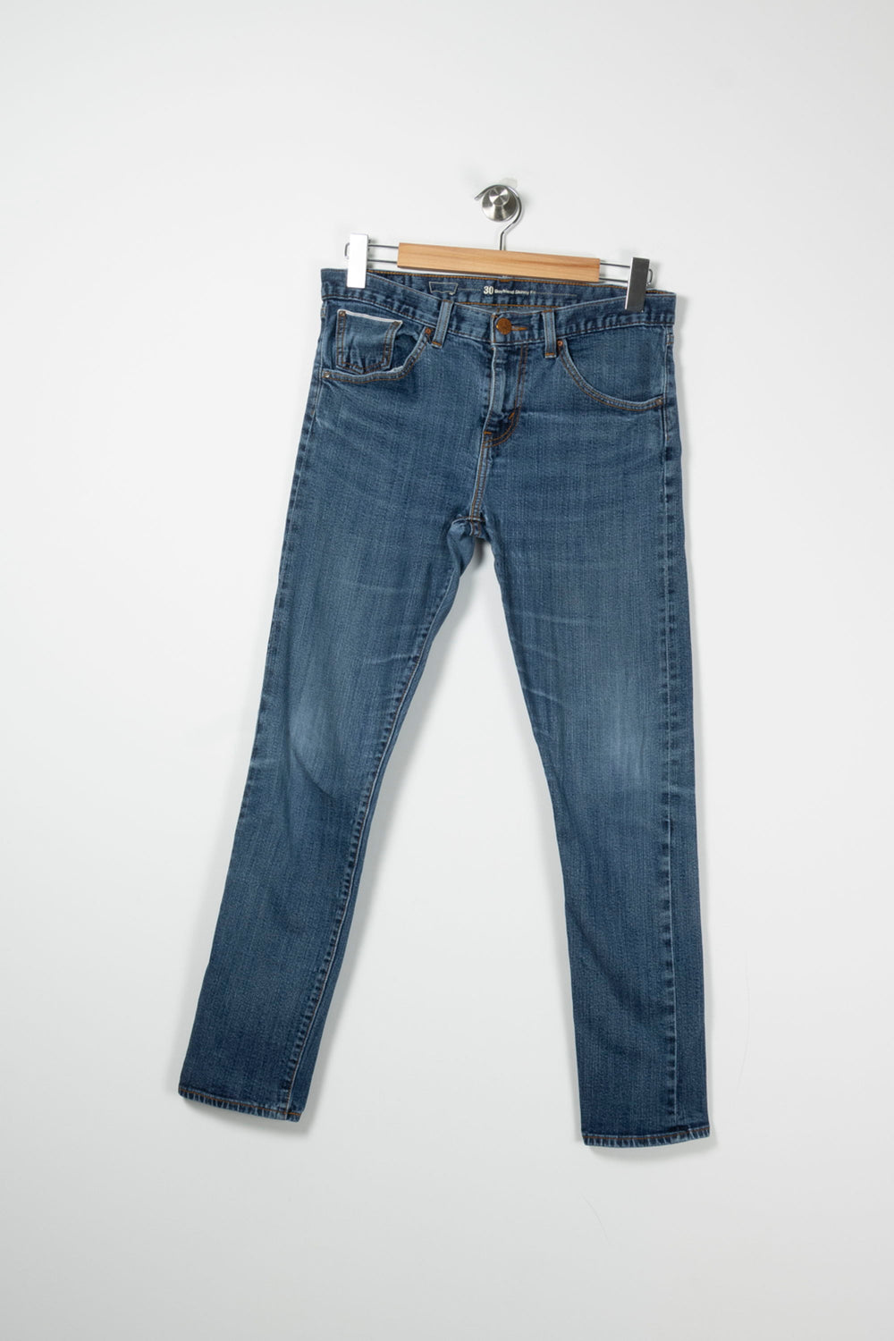 Jean Skinny Bleu - Taille L/40 de la marque Levi's | PARAD87959 - Vendu par Paradigme - Image 2