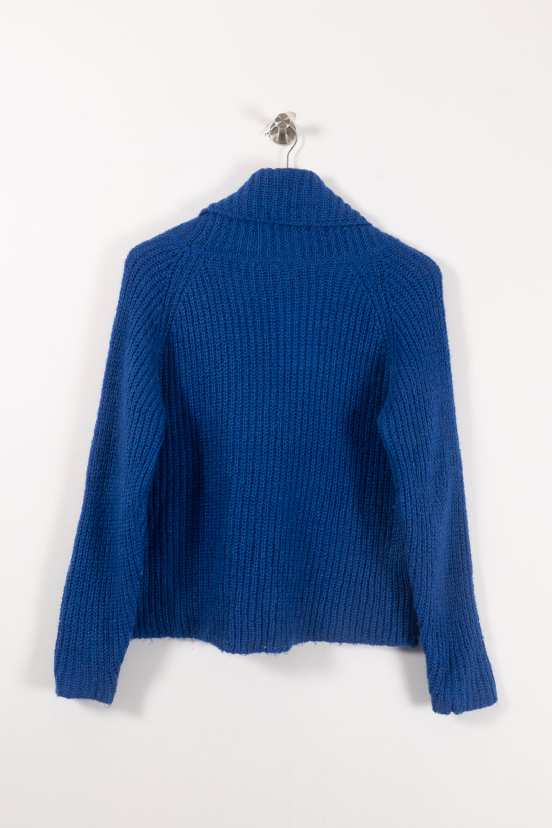 Pull Col Roulé Bleu - Taille S/36 de la marque La Fée Maraboutée | PARAD87966 - Vendu par Paradigme - Image 4
