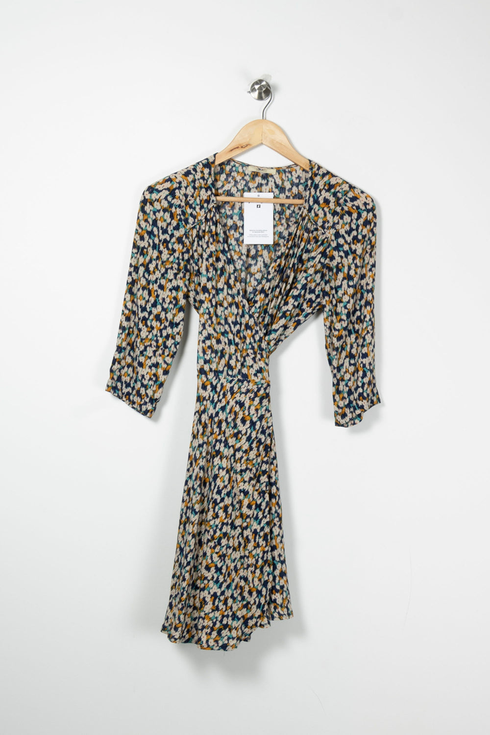 Robe Portefeuille Multicolore - Taille S/36 de la marque Sessùn | PARAD87971 - Vendu par Paradigme - Image 2