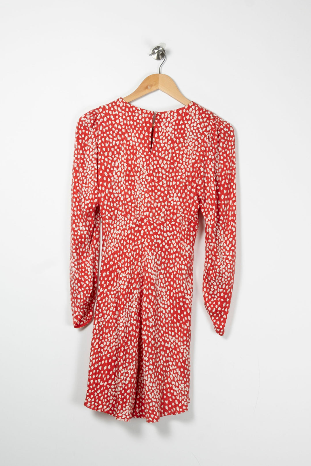 Robe Courte Rouge et Blanche - Taille S/36 de la marque Maje | PARAD87972 - Vendu par Paradigme - Image 4