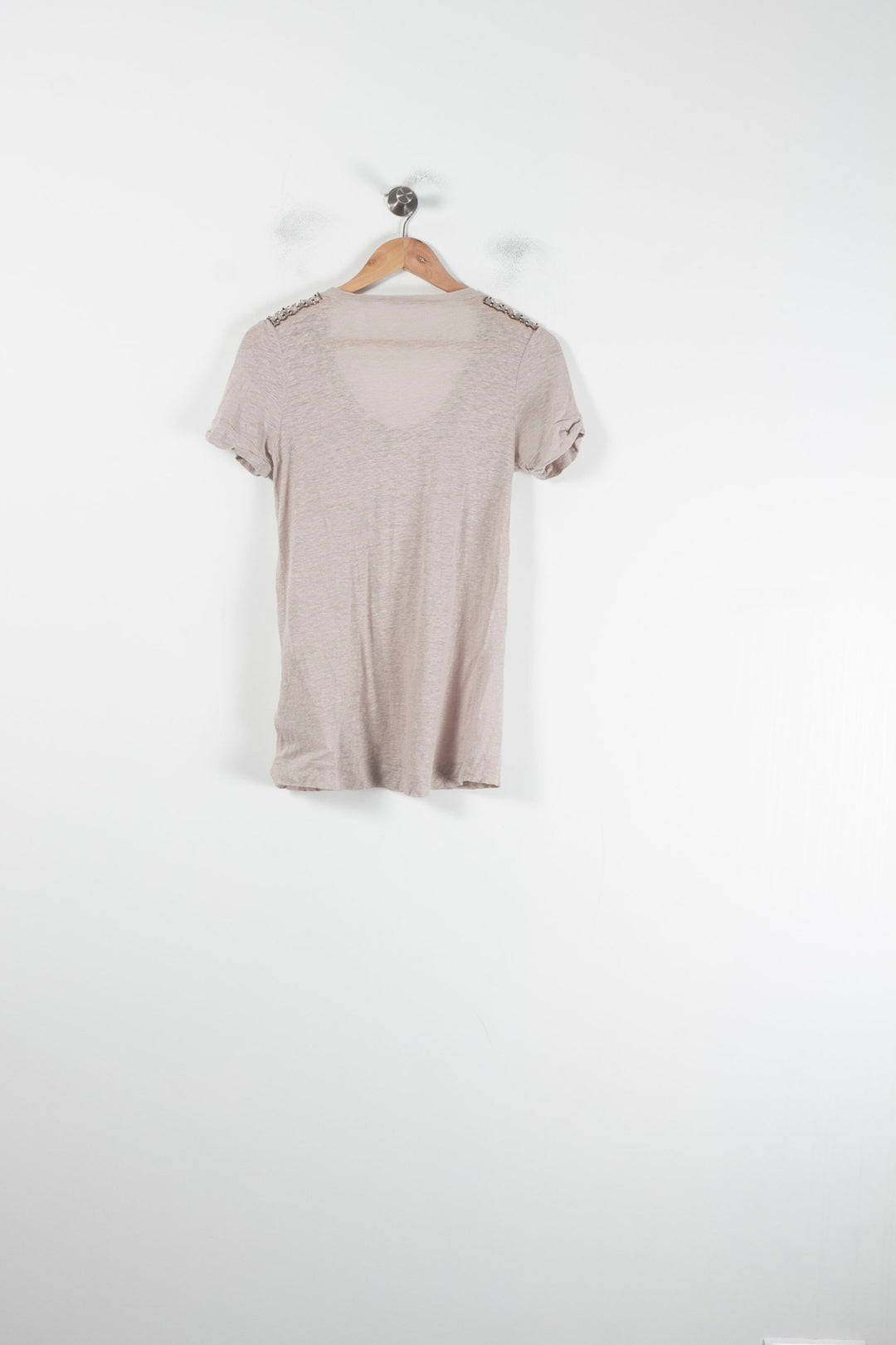 Tee-shirt Beige - Taille S/36 de la marque Gerard Darel | PARAD87981 - Vendu par Paradigme - Image 4