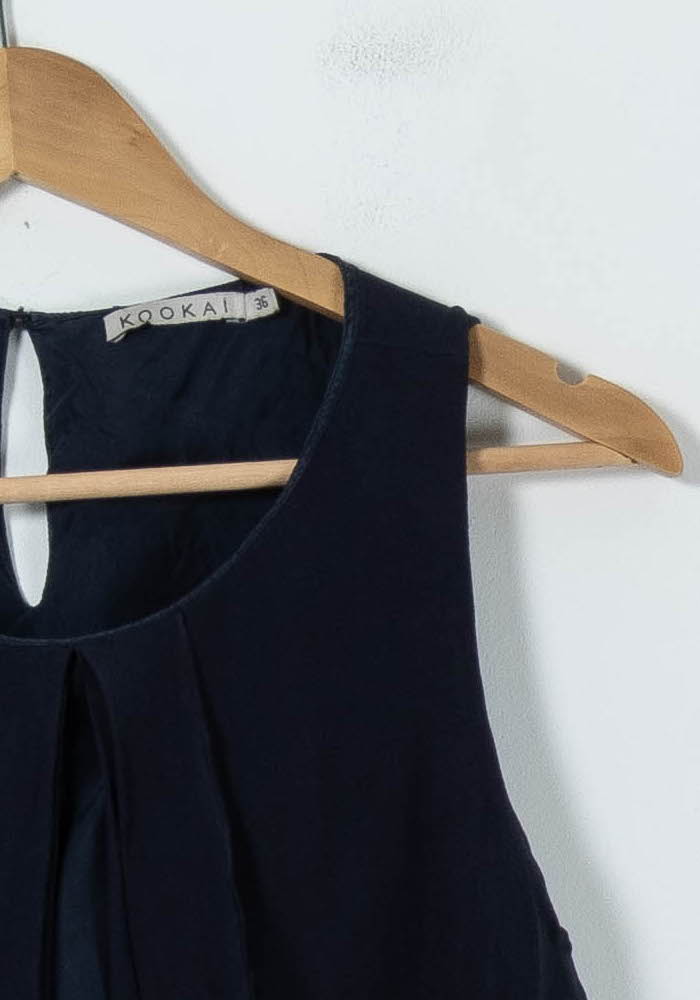 Top Sans Manches Bleu - Taille S/36 de la marque Kookai | PARAD87992 - Vendu par Paradigme - Image 3