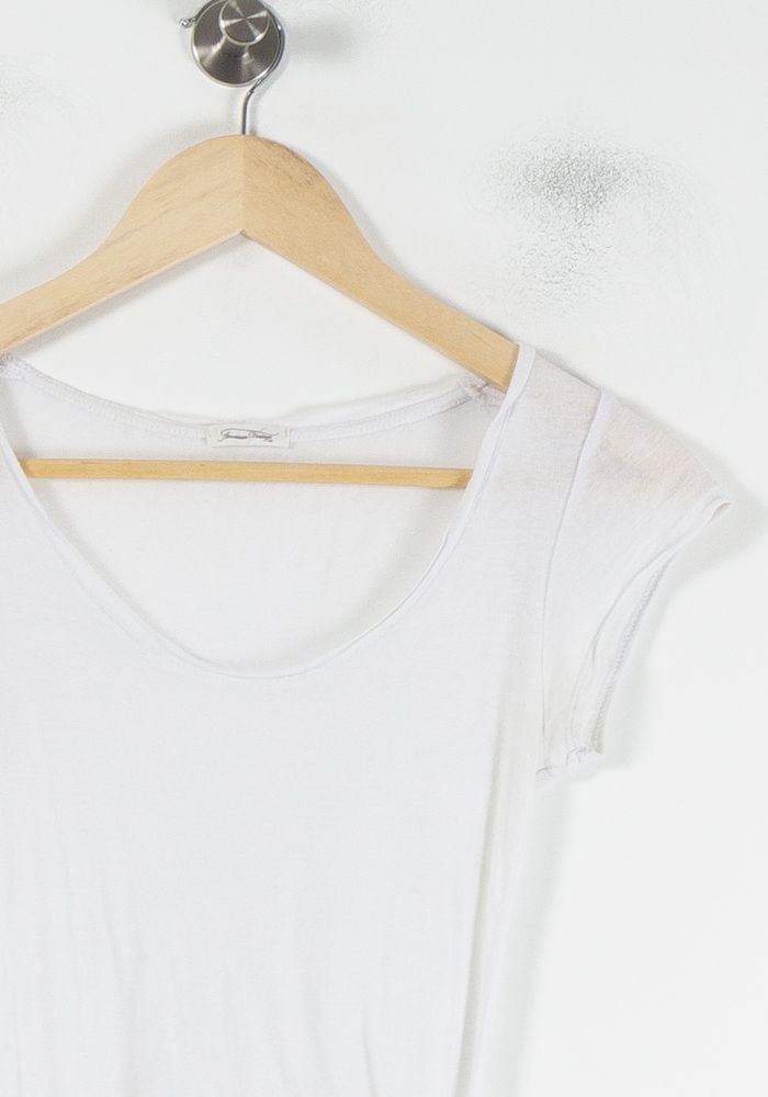 Tee-shirt Blanc - Taille XS/34 de la marque American Vintage | PARAD88023 - Vendu par Paradigme - Image 3