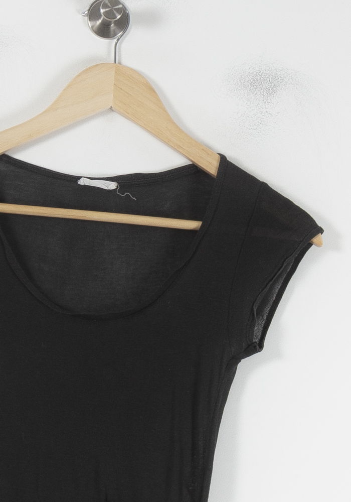 Tee Shirt Noir - Taille XS/34 de la marque American Vintage | PARAD88024 - Vendu par Paradigme - Image 3