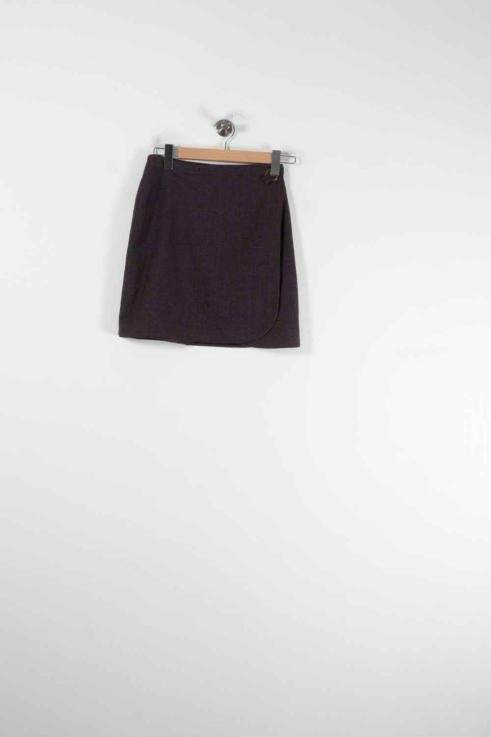Jupe Portefeuille Violette - Taille S/36 de la marque Soi Paris | PARAD88030 - Vendu par Paradigme - Image 2
