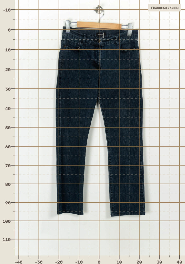 Jean Bleu - Taille L/40 de la marque Caroll | PARAD88042 - Vendu par Paradigme - Image 4