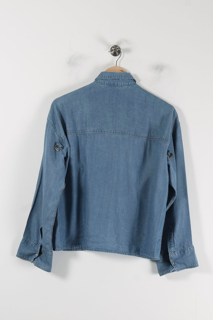 Chemise en Jean Bleue - Taille XS/34 de la marque The Kooples - Sport | PARAD88049 - Vendu par Paradigme - Image 4