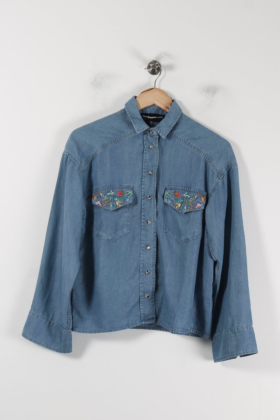 Chemise en Jean Bleue - Taille XS/34 de la marque The Kooples - Sport | PARAD88049 - Vendu par Paradigme - Image 2