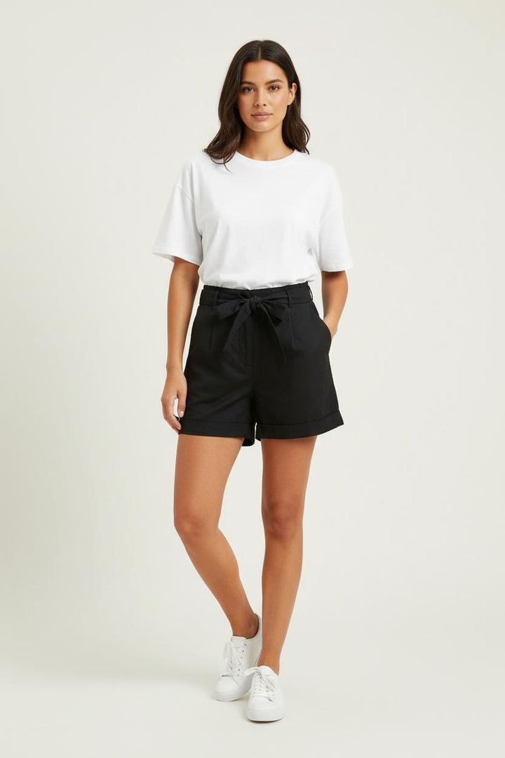 Short Noir - Taille S/36 de la marque IKKS | PARAD88052 - Vendu par Paradigme - Image 1