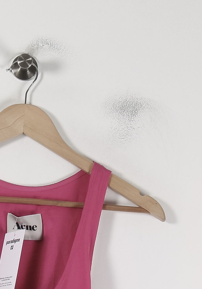 Robe Midi Rose - Taille XS/34 de la marque Acne Studios | PARAD88056 - Vendu par Paradigme - Image 3