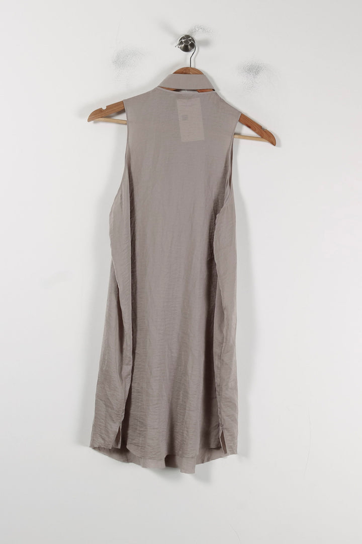 Blouse Sans Manches Grise - Taille XS/34 de la marque Acne Studios | PARAD88057 - Vendu par Paradigme - Image 4