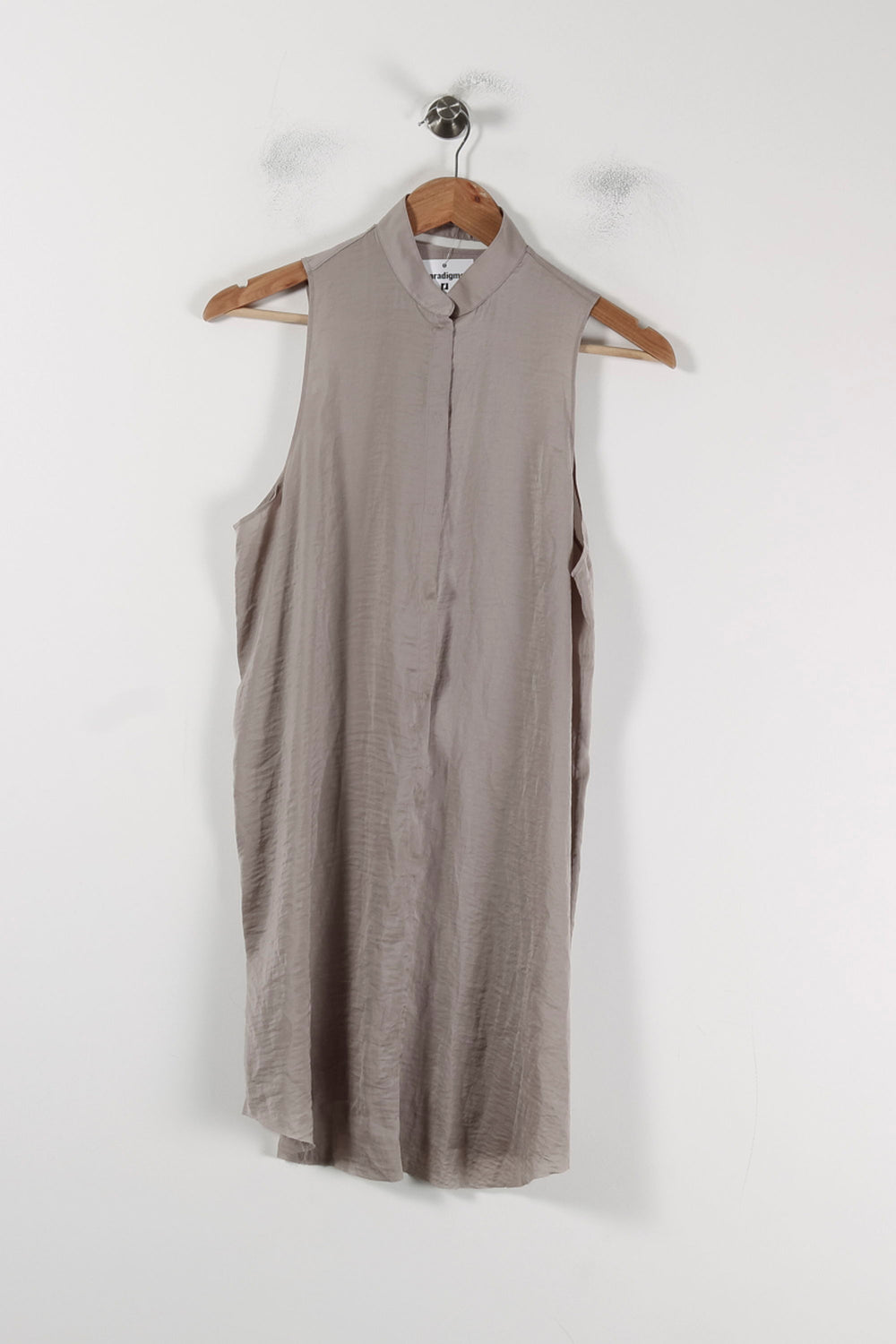 Blouse Sans Manches Grise - Taille XS/34 de la marque Acne Studios | PARAD88057 - Vendu par Paradigme - Image 2