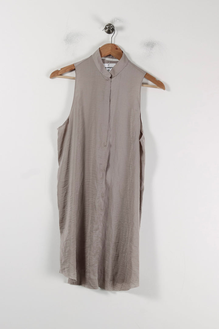 Blouse Sans Manches Grise - Taille XS/34 de la marque Acne Studios | PARAD88057 - Vendu par Paradigme - Image 2