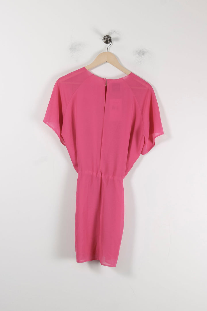 Robe Ceinturée Rose - Taille M/38 de la marque Acne Studios | PARAD88059 - Vendu par Paradigme - Image 4