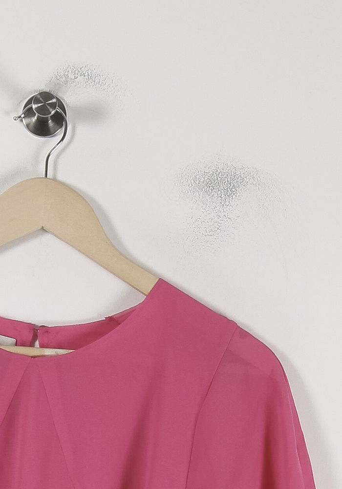 Robe Ceinturée Rose - Taille M/38 de la marque Acne Studios | PARAD88059 - Vendu par Paradigme - Image 3